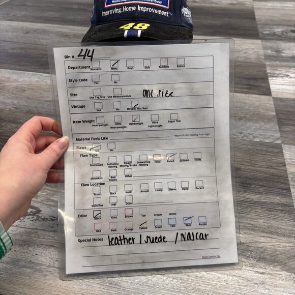 Nascar Chase Authentic Lowes Racing Black Suede OS #48 Hendrick Motorsports Cap - Picture 8 of 8